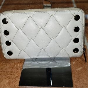 Hammit  white leather  wallet
